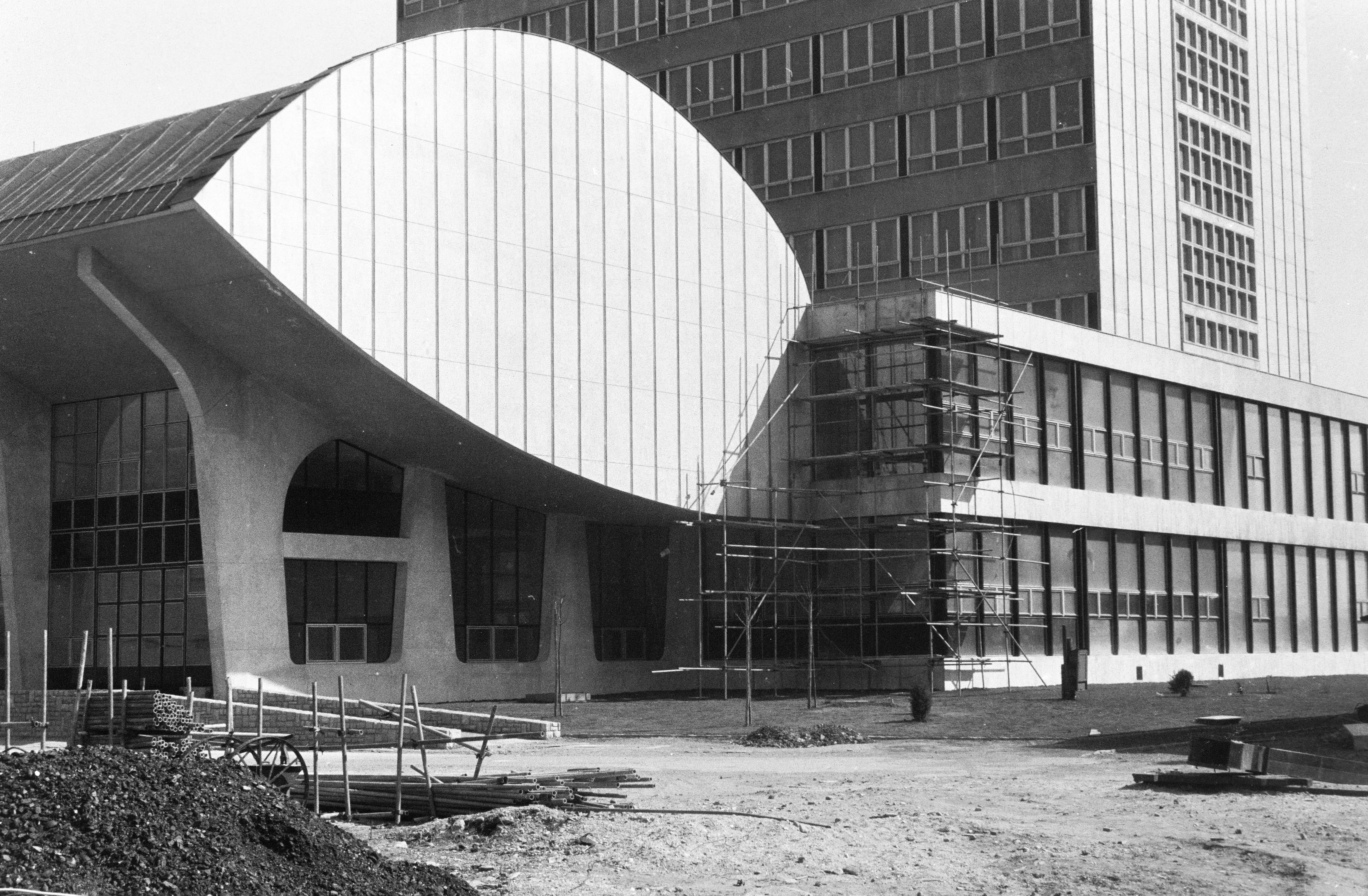 Fortepan / Középületépítő Vállalat - Kreszán Albert - Koczka András - Kemecsei József | https://fortepan.hu/hu/photos/?id=269588